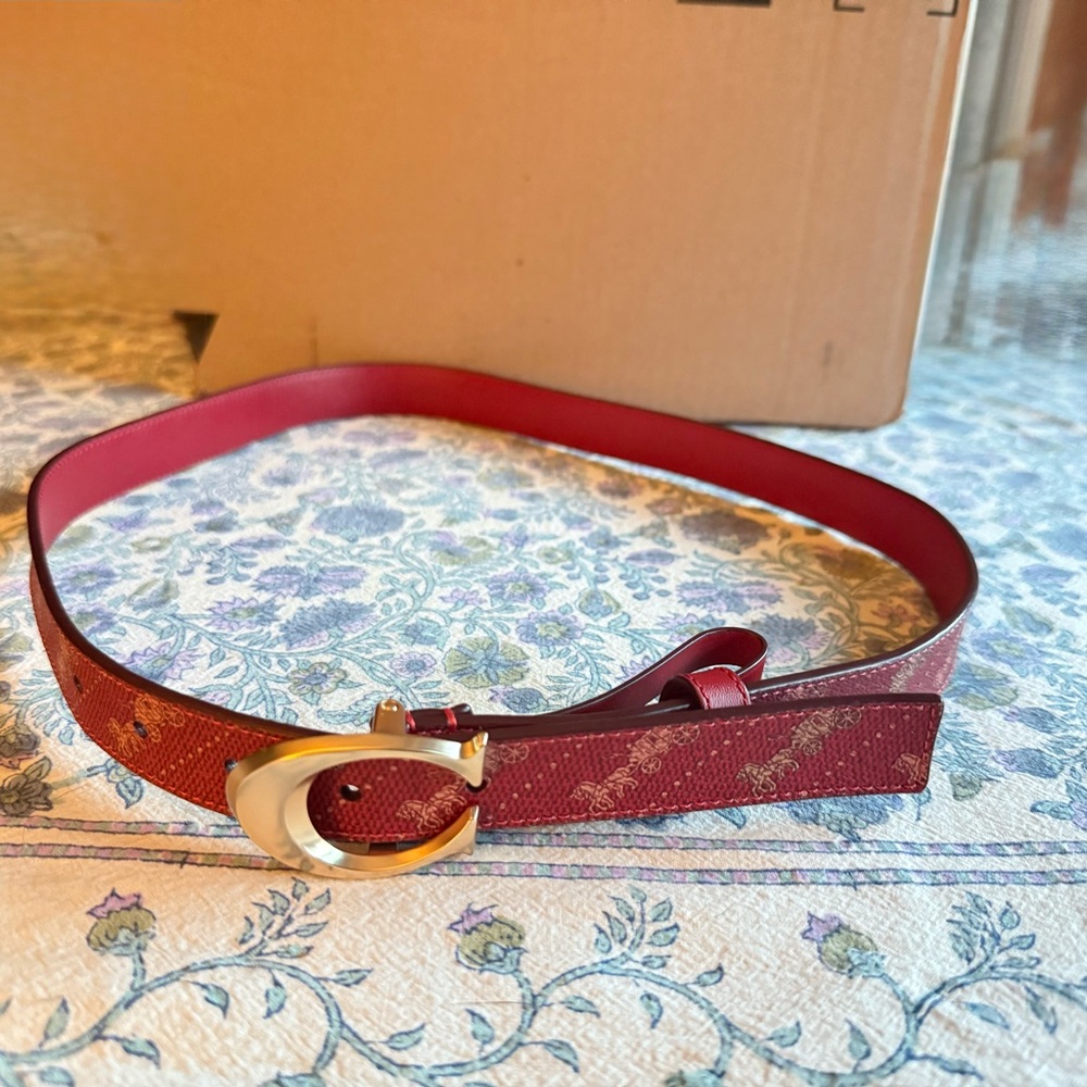 Red Coach Belt